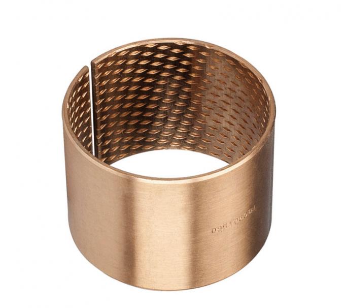 η λίπανση CuSn8P 150N/mm ² Oilless επιχαλκώνει τους από γραφίτη δακτυλίους 0